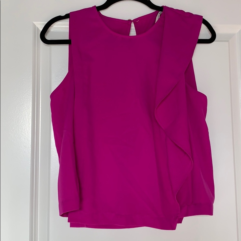 Rachel Roy magenta blouse
